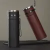 Estoque de fábrica caneca térmica com revestimento de areia roxa de grande capacidade Yixing copo de chá para escritório saúde presentes empresariais para homens e mulheres