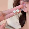 Presilhas de Orelha Estilo Coreano Sem Furo, Brincos com Design Estiloso para Mulheres, Presilhas de Osso da Orelha com Borboleta e Pérola de Franja Longa, Alto Padrão