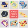 Insignia de Metal de Aleación de Zinc Esmaltada Personalizada Insignia Creativa con Logo de Empresa Broche de Regalo para Ventas