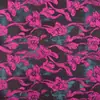 Tela jacquard de chenilla floral grande retro, chaleco nuevo estilo chino Tang, cheongsam, cojín y tela para tapicería suave