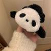 Presilha de Panda de Pelúcia Fofa Desenho Animado Presilha de Cabelo para Parte de Trás da Cabeça Tubarão 2024 Novo Estilo Quente Presilha de Cabelo para Mulheres