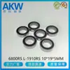 Fornecimento direto de Cixi rolamento miniatura 6800RS 10*19*5mm Rolamento de motor