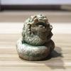 Shigantang Desenho Animado Animal Decoração Estilo Chinês Figura de Dragão para Interior Lembrança de Viagem Artesanato em Resina Retrô