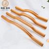 Palo Gua Sha, Palo Rodillo Muscular, Palo de Masaje de Madera, Adecuado para Salones de Belleza, Palo Gua Sha y Rodillo Muscular, Palo de Madera de Haya para Despejar Meridianos