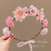 Diadema Floral Estilo Bosque para Mujer 2026 Nuevo Modelo Diadema de Flores Accesorio para el Cabello Diadema Guirnalda Adorno para Sesión de Fotos