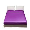 Juego de Sábanas Ajustables de Satín Completamente Cerradas Más Vendido Transfronterizo, Ropa de Cama Sencilla de Color Sólido, Sábanas, Fundas de Almohada, Juego de Tres Piezas Disponible