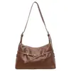 Bolso de axila estilo coreano para mujer, nueva colección otoño 2026, bolso de hombro retro y a la moda, bolso cruzado elegante y chic