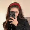 Diadema de lentejuelas transfronteriza estilo ins moda moderna personalizada diadema de bola lujo ligero alta calidad diadema de ala ancha accesorios para el cabello