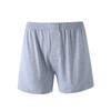 Ropa interior para hombre, pantalones cortos holgados, pantalones grandes, con botones, abiertos, cómodos, transpirables, para el hogar, pantalones de pijama de talla grande para hombre gordo con flechas