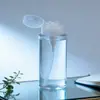 Botella de Agua con Dispensador de Presión para Desmaquillante, Botella Vacía para Quitaesmalte con Alcohol, Botella Rellenable por Presión para Tónico Facial, Quitaesmalte, Botella Vacía de Viaje