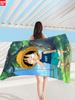 Toalla de Playa de Microfibra Fina One Piece Toalla de Baño Absorbente Estampada
