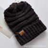 Irmão Gato Chapéu de Lã Tricotado Pulôver Outono/Inverno Europeu e Americano 2024 Etiqueta Ebay Aliexpress Chapéu Slouchy Quente para Exterior