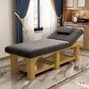 Cama de Beleza em Madeira Maciça, Cama de Massagem Especial para Salão de Beleza, Cama de Massagem Corporal, Cama de Massagem, Cama de Terapia de Moxabustão para Casa