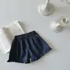 Shorts Laterales Filipinos para Bebé Niña Estilo INS Primavera y Verano Ropa Ligera para Bebé Pantalones de Moda