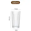 Vaso de Paja Vertical Rayado Casual con Tapa, Vaso de Agua de Aspecto Elegante Estilo Ins, Vaso para Leche Café, Vaso para Bebidas, Vaso para Café Helado