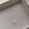Pulsera de Estrella de Zirconia de Plata Pura S999 Lujo Accesible para Mujer Moda de Gama Alta Elegante Diseño de Nicho Joyería de Mano Exquisita