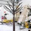 Decoración de Edificio de Escritura Árbol Muerto Artificial Forma de Árbol Muerto Artificial Árbol Blanco Muerto Rama Seca