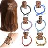 Estilo Coreano Sencillo Dorado Letra Adorno para el Cabello Anillo para el Cabello Cuerda para el Cabello Cuerda para el Cabello AliExpress Accesorios para el Cabello Duraderos Banda de Goma Dibujos Animados Creativo Cabello