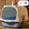 Jaula de Viaje para Mascotas para Gatos, Portátil con Techo Solar, Jaula para Gatos para Coche, Suministros para Mascotas para Viajes