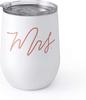 Amazon Taza de Huevo de Sublimación Explosiva Copa de Vino de Boda Nupcial Termo de Acero Inoxidable 12 oz Regalo