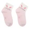 Calcetines de Algodón Fino de Verano y Primavera con Ratón de Seis Dedos para Niños, de Tubo Medio, de Malla, Completamente de Algodón Fino, Absorbentes de Sudor, Transpirables, de Algodón, con Costuras sin Hueso para Niñas