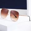 2244 liquidación montura generosa moda retro metal hombres y mujeres Amazon gafas de sol protector solar UV gafas de sol