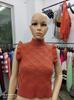 Suéter sin mangas de cuello redondo de color liso para otoño e invierno 2022 ropa de mujer suéter marrón coreano jersey suelto temperamento holgado para ir al trabajo