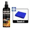Set de Herramientas de Fluido de Reparación y Restauración de Faros Kineshinex para Pantallas de Lámparas de Coche con Rayones, Grietas, Amarillamiento y Carcasas Oxidadas