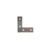 Soporte de Ángulo Plano en Forma de L de Acero Inoxidable Conector de Hierro Angular de 90 Grados para Gabinetes, Armarios, Mesas y Sillas, Disponible para Dropshipping