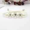 Pulsera de flores secas al por mayor de fábrica mariposa encaje flor real pulsera tejida Mori Yongsheng regalo para estudiante dama joyería