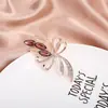 Coreano - estilo de cristal moda diamante pérola flor borboleta animal liga broche corpete acessórios de vestuário mulheres fábrica em estoque