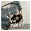 Bolsa de nylon transfronteriza, bolso tipo cubo de moda estilo japonés, bolsa de compras de lunares, bolsa de mano de gran capacidad, bolso de mano, bolso de hombro