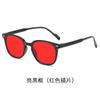 Nuevas gafas retro de visión nocturna con protección contra la luz azul, unisex, de marco completo, para teléfono móvil, ordenador, juegos competitivos, gafas amarillas
