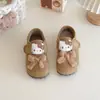 Zapatos de princesa para bebé 2025, zapatos Birkenstock de otoño para niña, antideslizantes, suela suave, nuevos zapatos para niña