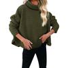 Ropa de Mujer Transfronteriza Europea y Americana 2025 Amazon Wish Plataforma Independiente Nuevo Otoño e Invierno Tops y Chaquetas Holgados de Lana para Mujer