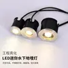Luz Subacuática LED Estrella Luz Subterránea Piscina Acero Inoxidable Empotrada Escalera Cuadrada Exterior Impermeable Luz Subterránea Baja