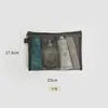 Bolsa de Malla Transparente para Almacenamiento, Billetera para Monedas, Neceser, Bolsa de Maquillaje Portátil Mini de Gran Capacidad, Bolsa de Tocador, Bolsa Pequeña para Muestras