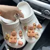 Capybara capibara accesorios DIY hebilla de zapato flor de zapato tridimensional linda caricatura estrella zhibi agujero de estrella accesorios para zapatos Little Red