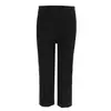 Calça de Yoga Cropped Preta de Cintura Alta Justa Estilo Europeu e Americano para Mulheres, Legging Skinny Shark Elástica