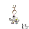 Animales Marinos Cangrejos, Camarones y Peces Pegatinas de Tela con Cuentas de Cristal Colgantes para Bolsos DIY Accesorios para Ropa Accesorios para Llaveros