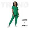 Uniformes Médicos Transfronteiriços para Mulheres, Uniformes de Salão de Beleza e Spa, Roupas de Trabalho para Dentistas e Veterinários, Uniformes Cirúrgicos Unissex para Clínicas