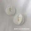 Modelo de ouvido de silicone simulação orelha humana piercing piercing tatuagem exposição de exercícios brincos brincos rack de exposição de joias