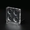 Suporte de Exibição de Acrílico com Grade Quatro-Nove, Insígnia Transparente Espessada, Estrutura de Caixa de Armazenamento para Exibição de Produtos Derivados de Anime
