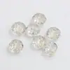 Austria Shijia Rueda de Cristal Cuentas de Pan Cuentas de Ábaco Cuentas Talladas Cuentas 5040-8mm Multicolor