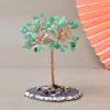 Atacado de fábrica Árvore da Fortuna de Ametista Cristal de Energia Natural Árvore da Vida Pedaço de Ágata Ornamentos de Árvore de Cristal