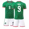 2026 Jersey de Local de México 14 Hernández 4 Álvarez 22 Lozerno Conjunto de Uniforme de Fútbol
