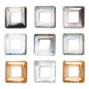 Marco de Cristal Cuadrado Transfronterizo, Cuentas de Cristal, Materiales para Joyería Hecha a Mano DIY