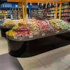 Fornecimento de fábrica Xi Zhilang armário para alimentos a granel loja grande armário para lanches a granel prateleira de lanches atacado