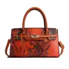 Bolsas Transfronteiriças Bolsas Femininas 2025 Novas Bolsas Femininas com Padrão de Crocodilo Bolsa de Ombro Transversal Bolsas Femininas com Padrão de Leopardo Padrão de Cobra Bolsas Femininas