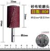 Haste de Lixamento Cilíndrica 3mm Cabo Haste de Lixa Roda de Veneziana Pano Abrasivo de Polimento Cabeça de Lixamento 6mm Rolo de Pano Abrasivo com Cabo Cabeça de Lixamento